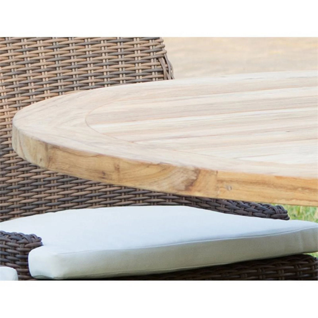 Wood Round Dining Table E499836