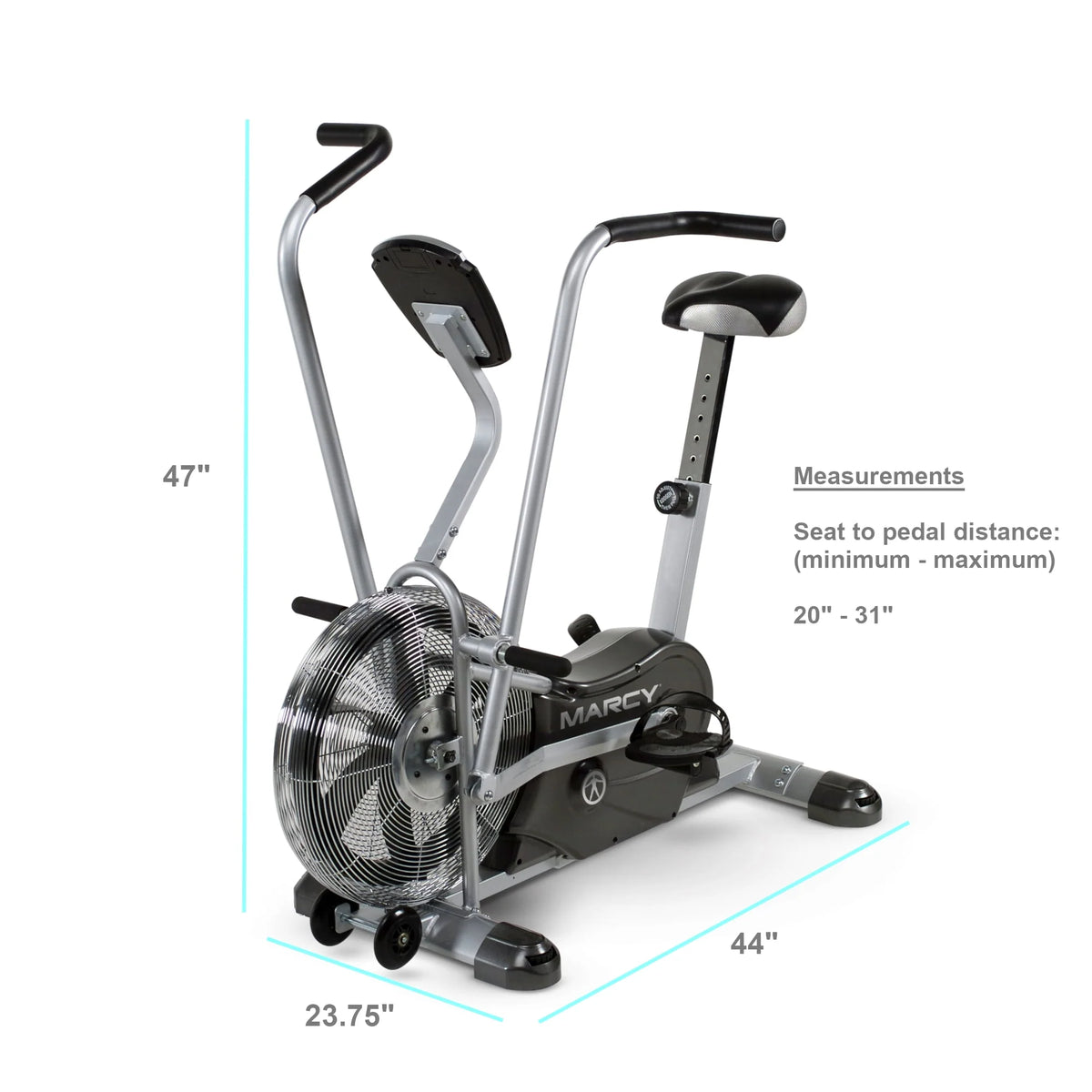 Fan Workout Bike with Exercise Arms F12229