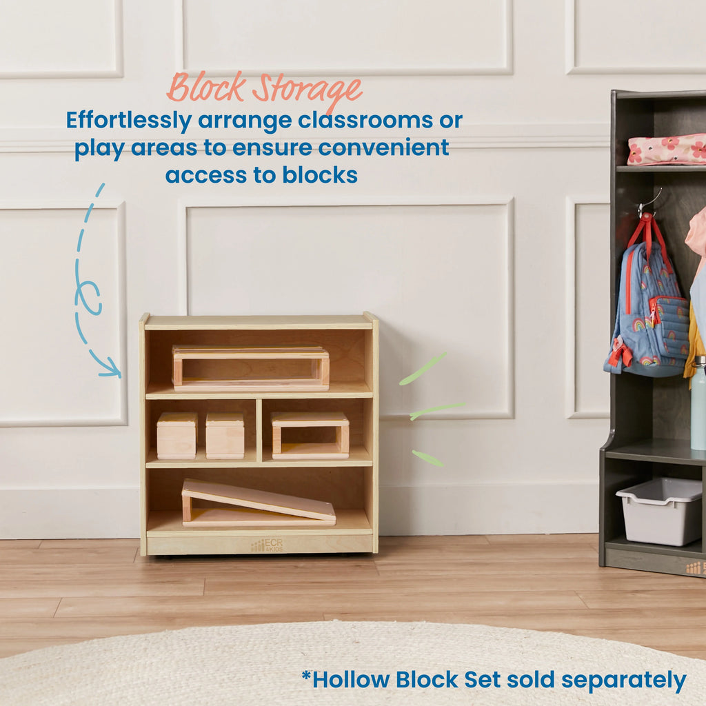 Mobile Block Storage Cart B2159