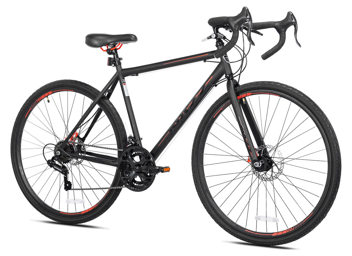 Black 700c Gravel Road Bike H9152