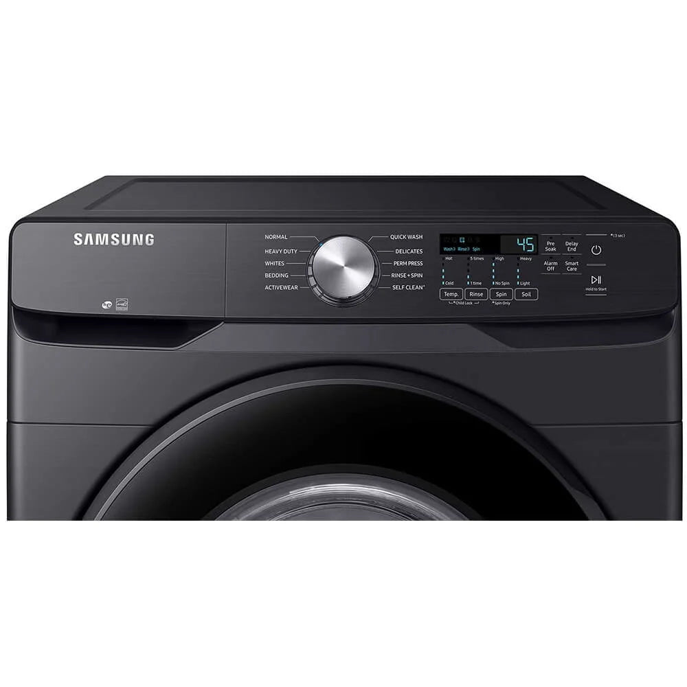 Black Stainless Steel Front Load Washer E96917