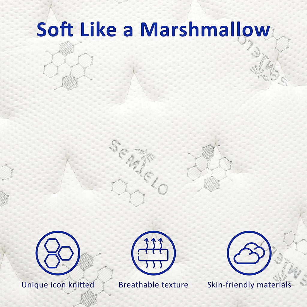 10 Inch Medium Firm Memory Foam Hybrid Mattress R564629