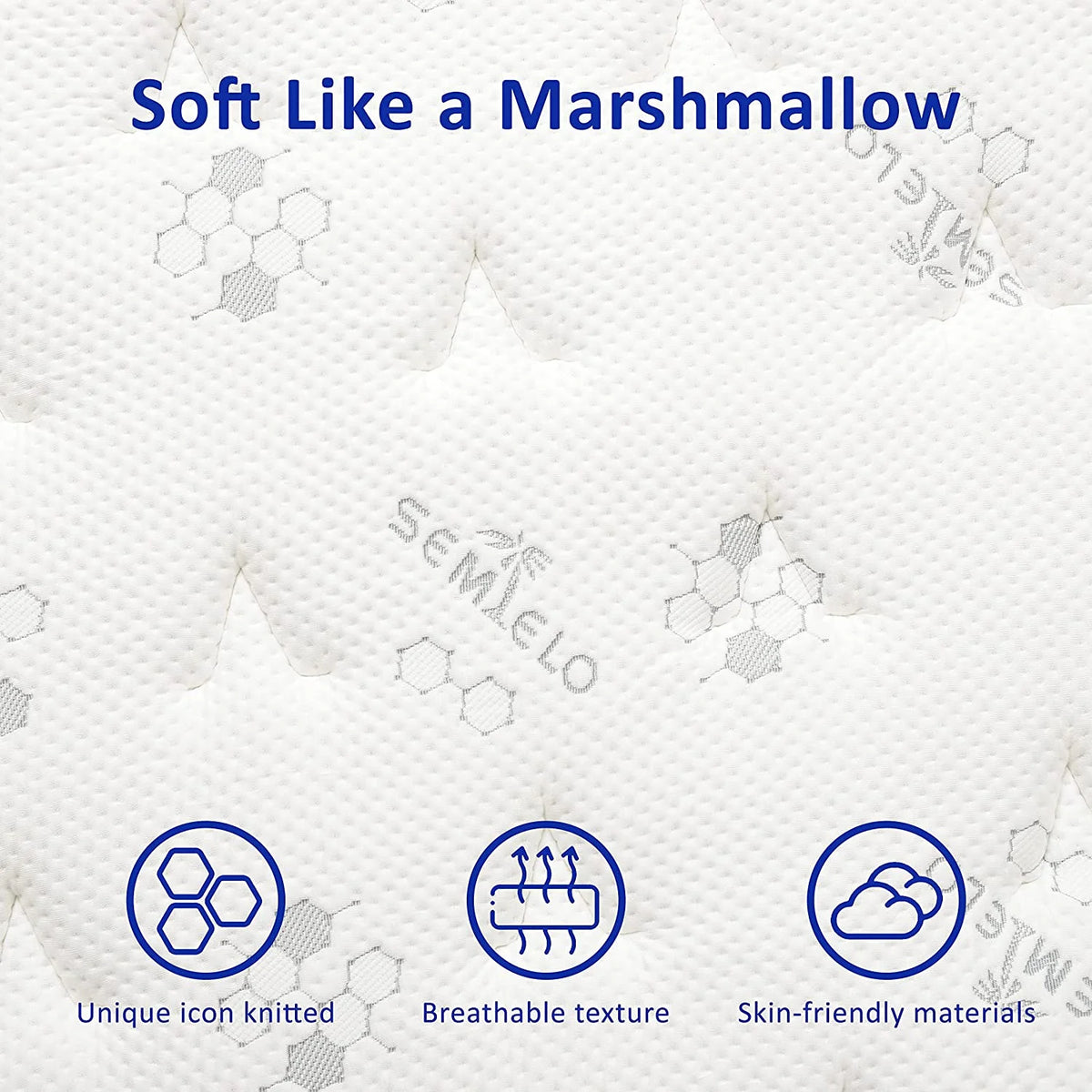 10 Inch Medium Firm Memory Foam Hybrid Mattress R564629
