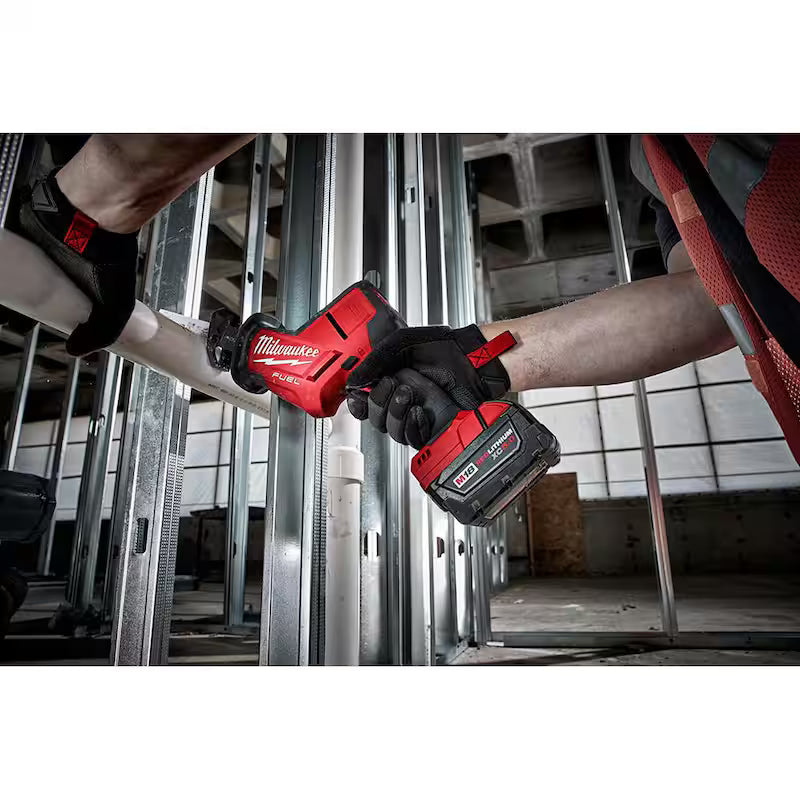 18-Volt Lithium-Ion Brushless Cordless Reciprocating Saw with Battery & Blade Set F3722