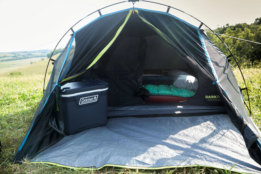 4-Person Dark Room Dome Camping Tent with Screen Room O556507