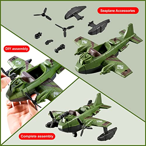 78-in-1 Army Men Toys Set with Military Truck Helicopter Kayak Boat Motorcycle Action Figures C31251