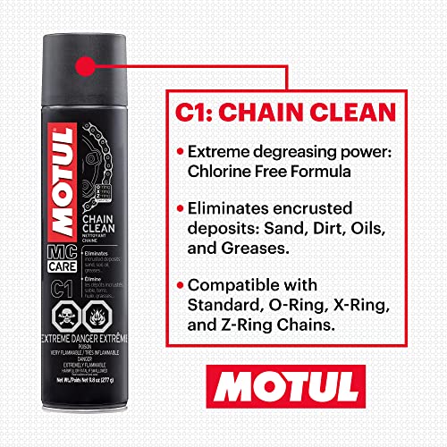Motorcycle Chain Clean Lube Kit S436154
