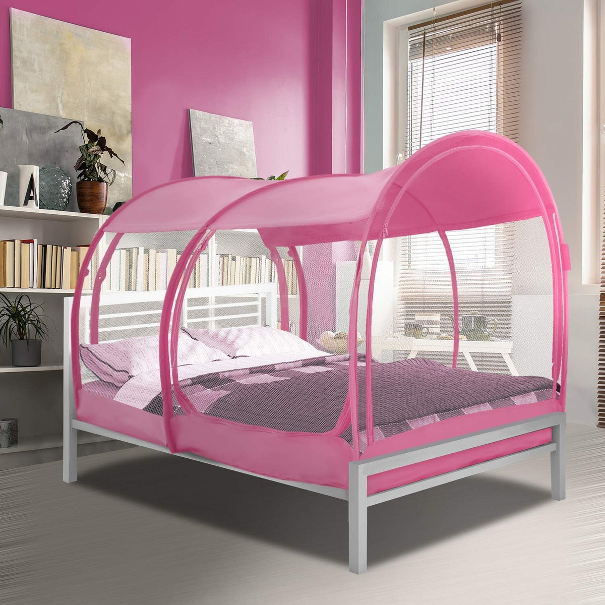 Twin Size Pop Up Bed Tent Y8014