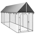 Outdoor Dog Kennel with Roof Z8128
