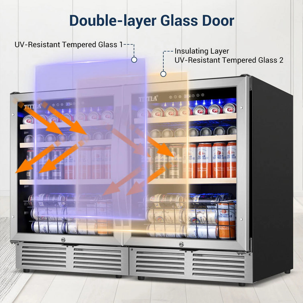 300 Can Beverage Refrigerator N908488