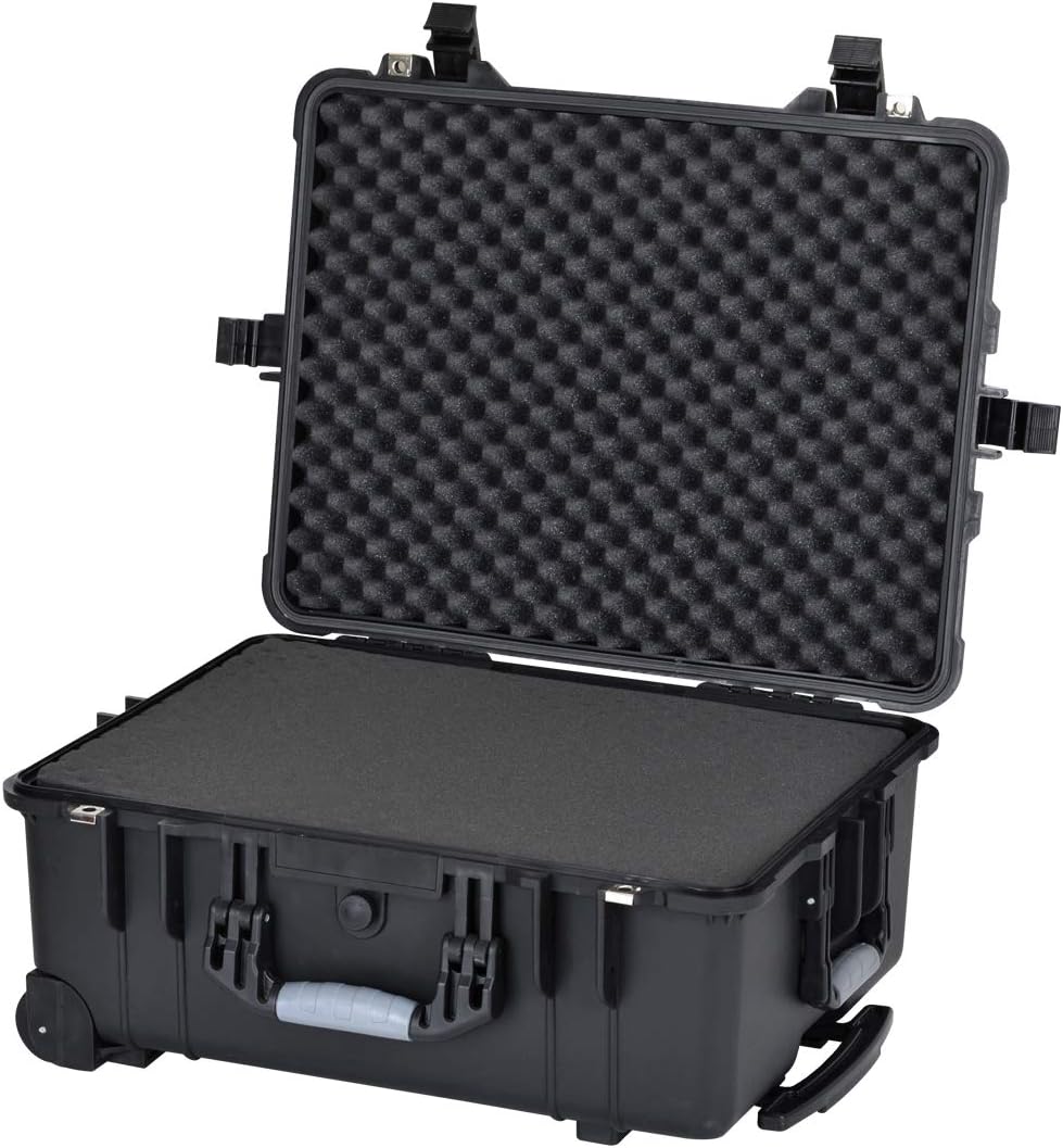 Waterproof Rolling Camera Case with Foam Insert R631