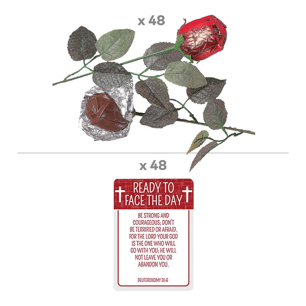 Chocolate Rose Gift Kit 96 Pc N509
