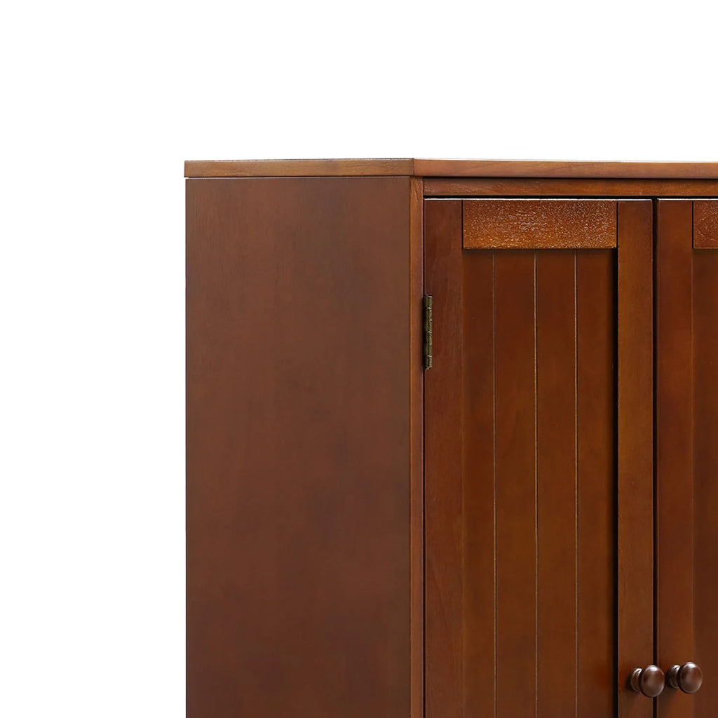 Freestanding Wooden Storage Cabinet with Two Doors A33004