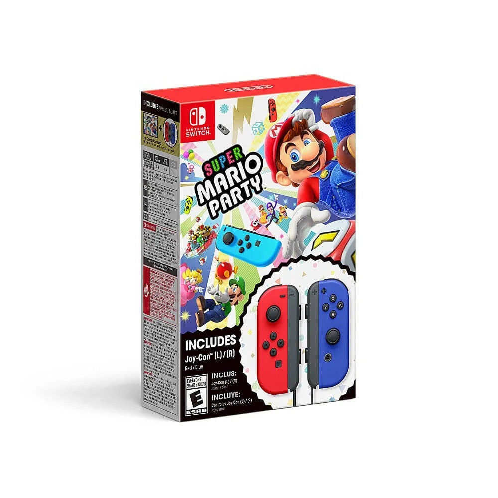 Super Mario Party + Red & Blue Joy-Con Bundle U329