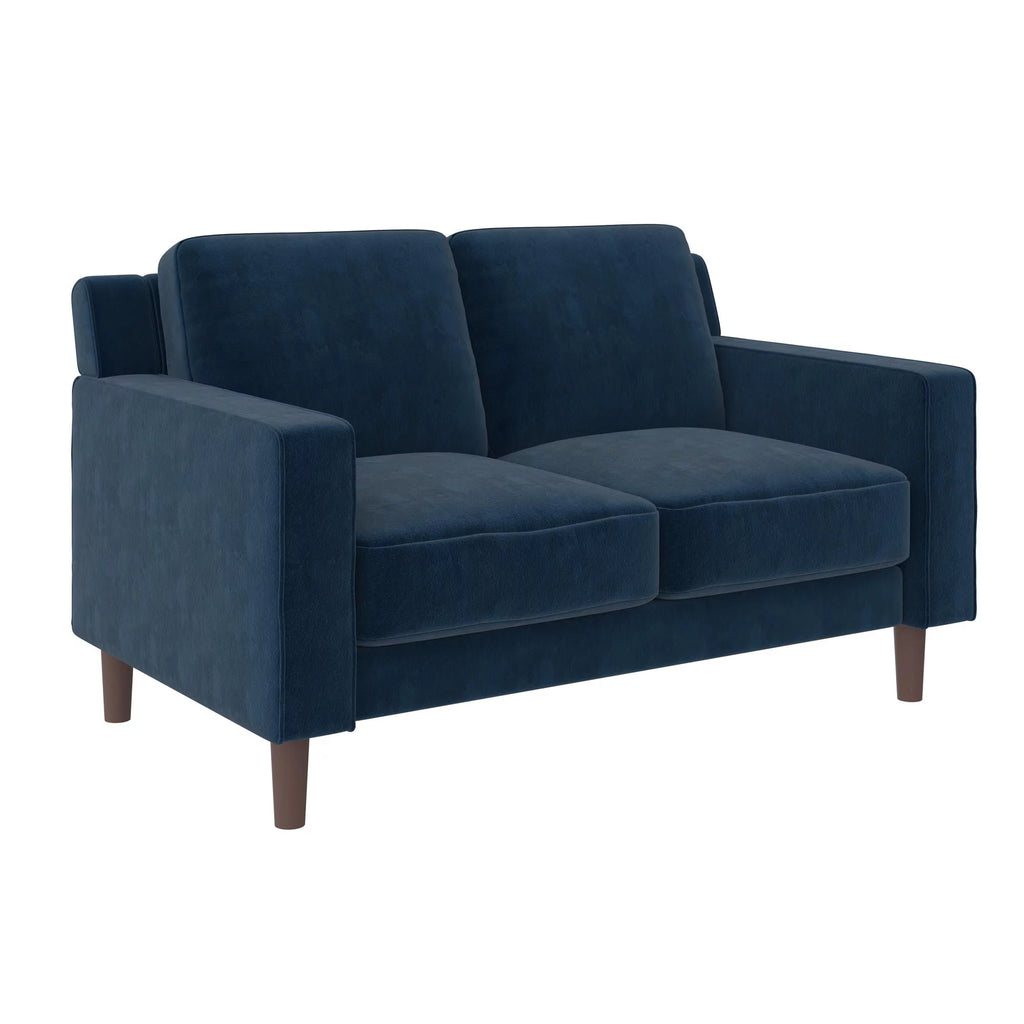 Blue Velvet 2 Seater Sofa G63276