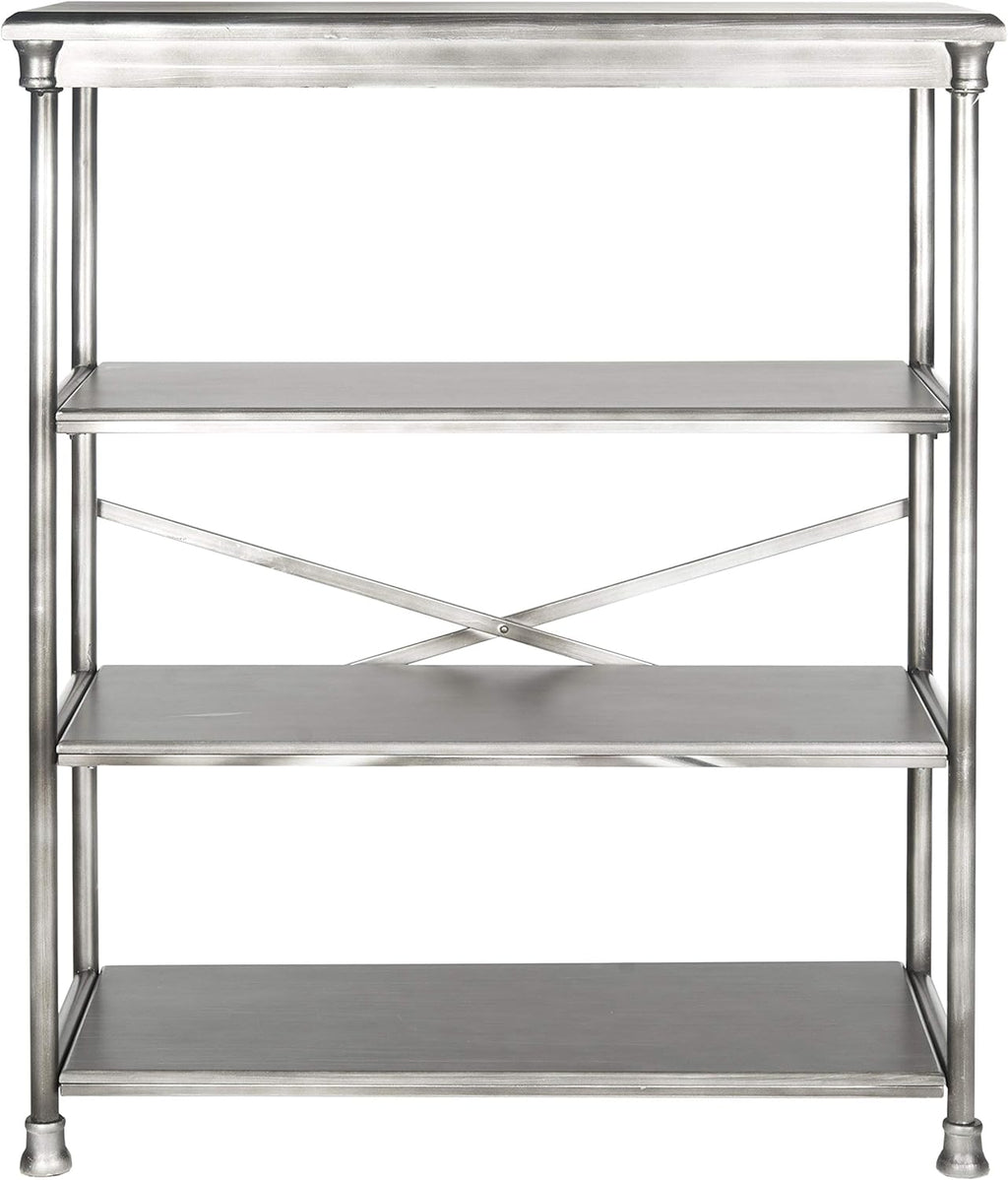 Dark Silver Large Bookcase A74317