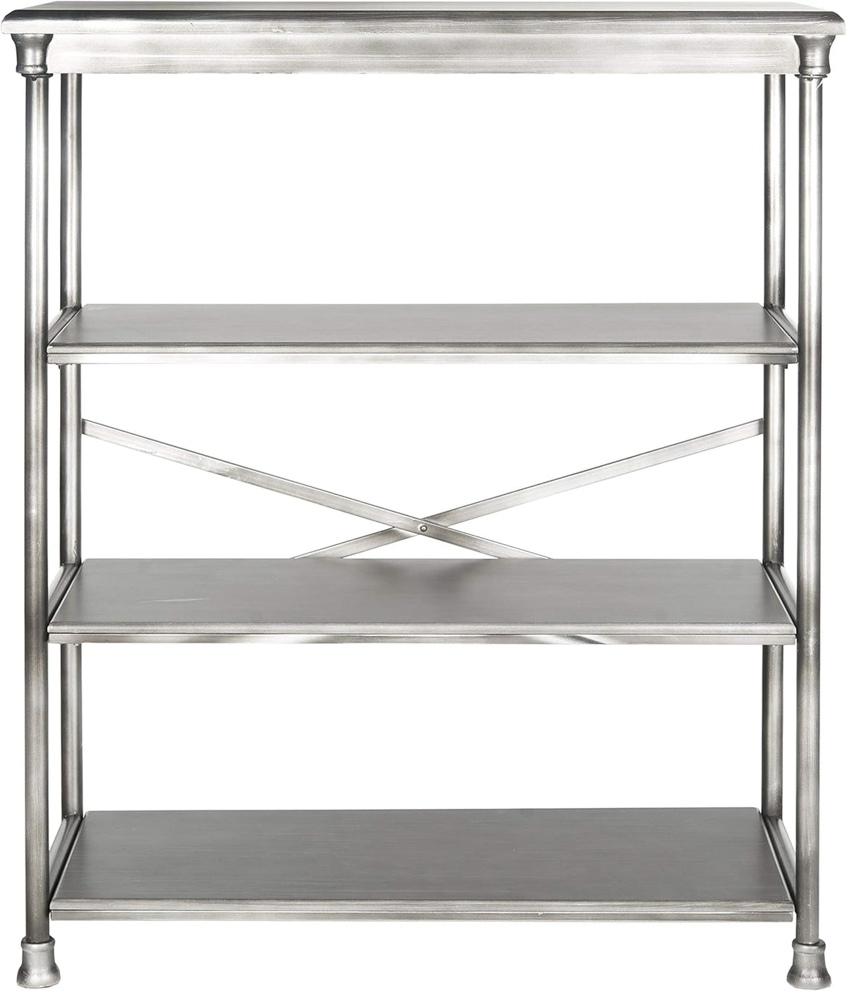 Dark Silver Large Bookcase A74317