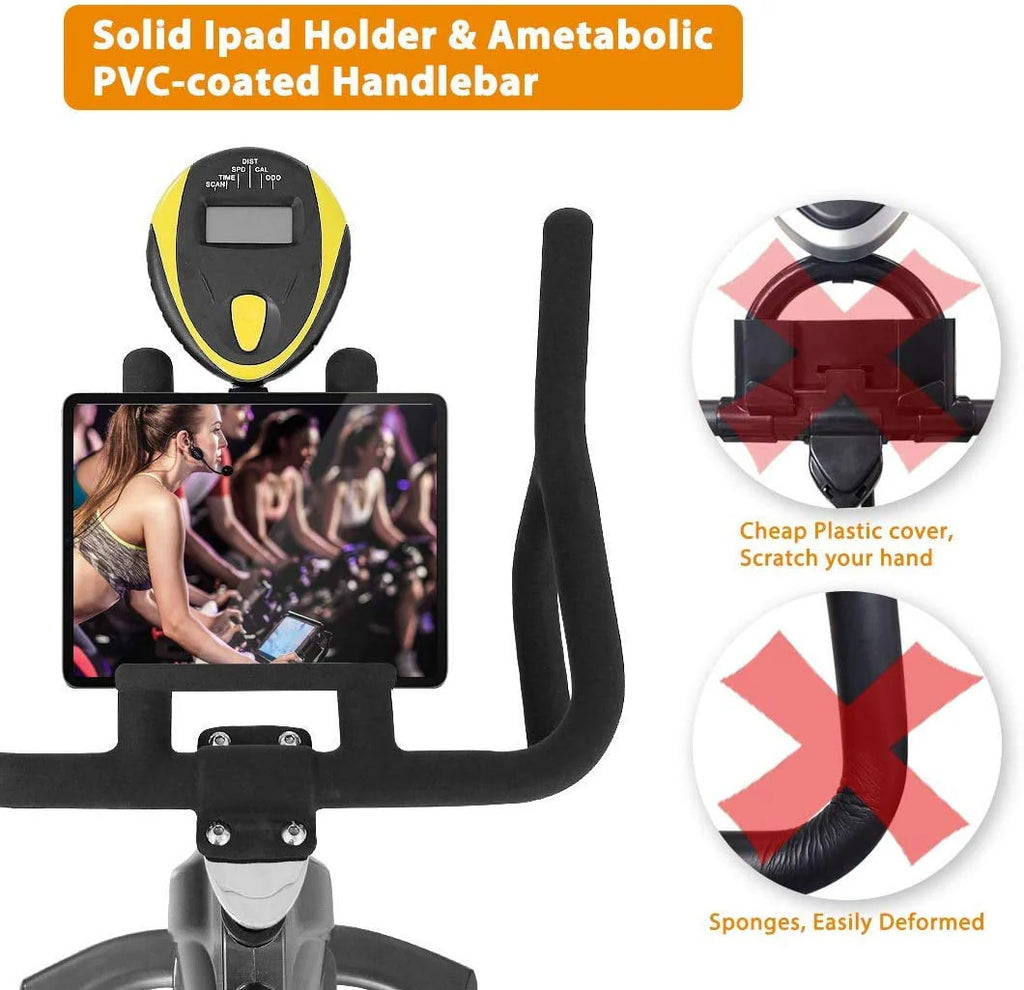 Magnetic Exercise Bike 350lbs with Tablet Holder B76425
