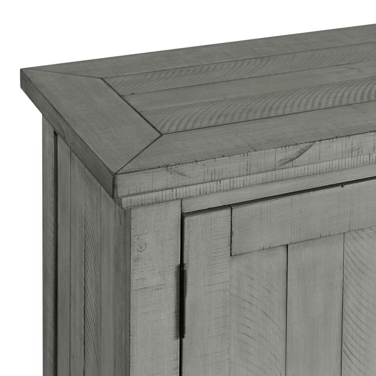 Solid Wood TV Stand with Fireplace X53207