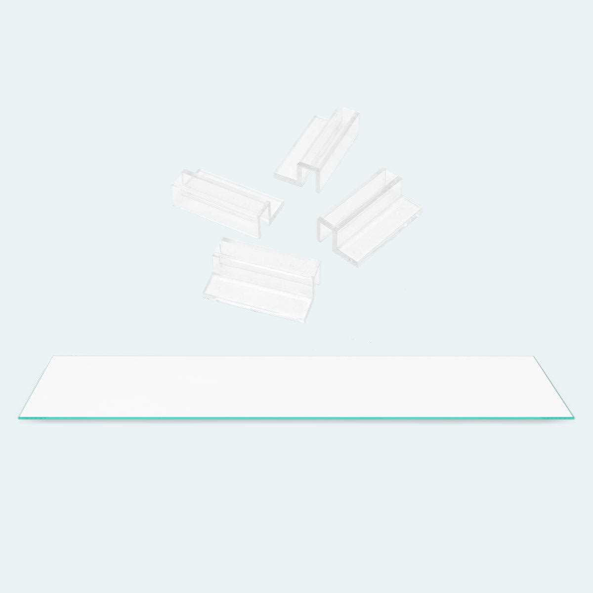 Rimless Tank Glass Lids 90L Lid + Clips H62585