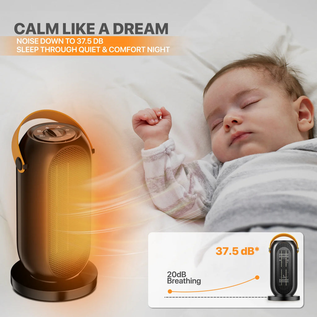 1200W PTC Portable Electric Space Heater H758261
