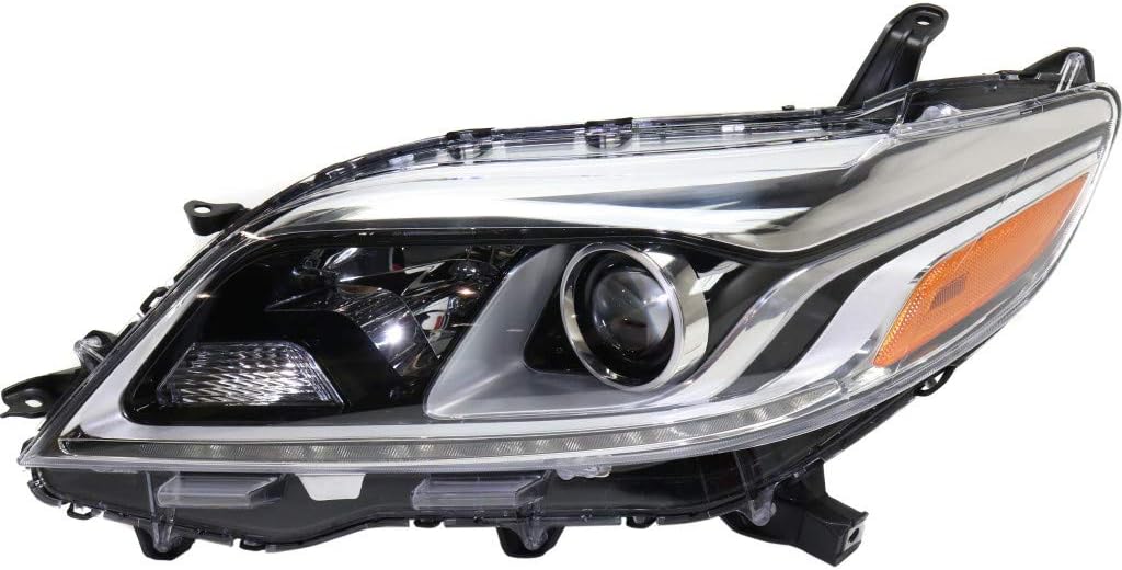 Toyota Sienna Passenger Side Halogen Headlight P205220