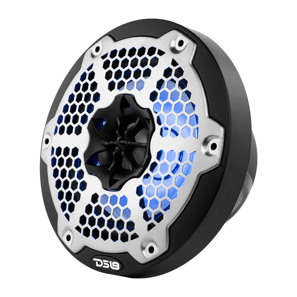 Black 6.5 2 Way Marine Speakers T2957