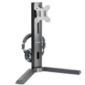 Black Freestanding Single Monitor Mount D34057