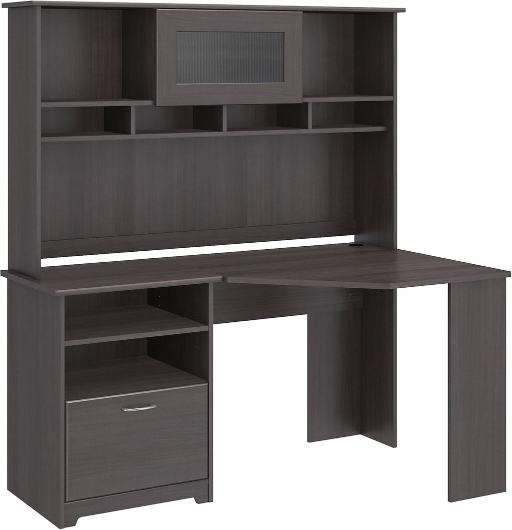 Corner Desk with Hutch R4452