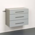 3 Drawer Gray Storage Cabinet G344