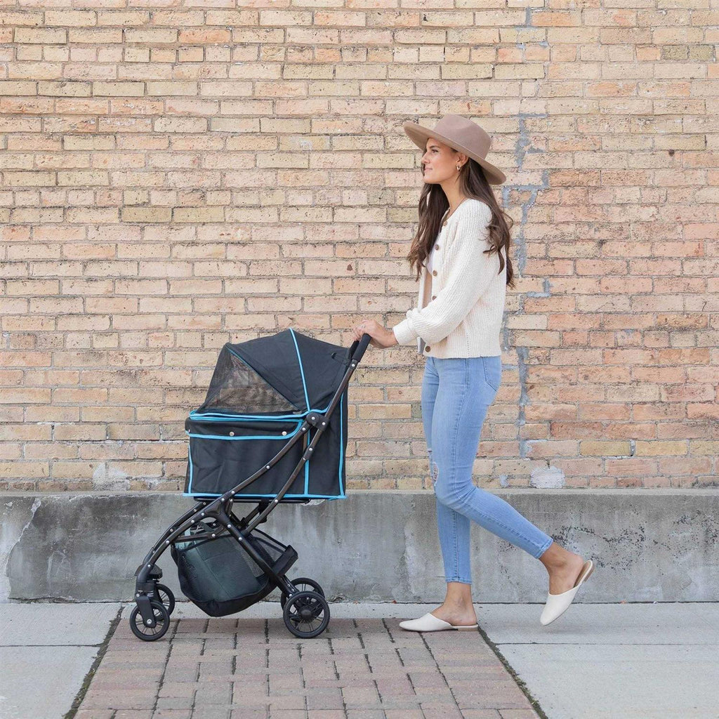 Black Pet Stroller R477