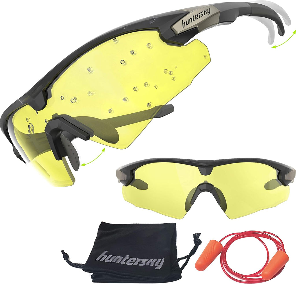 Tactical Shooting Glasses Ballistic Impact Protection Pack of 2 H608