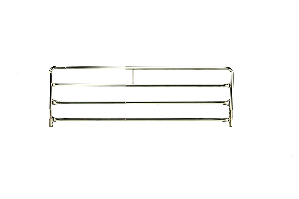 Clamp-On Half-Length Bed Rails, 1 Pair, Brown Q843