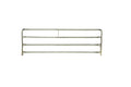Clamp-On Half-Length Bed Rails, 1 Pair, Brown Q843