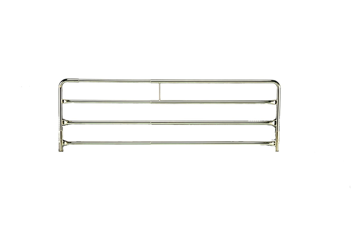 Clamp-On Half-Length Bed Rails, 1 Pair, Brown Q843