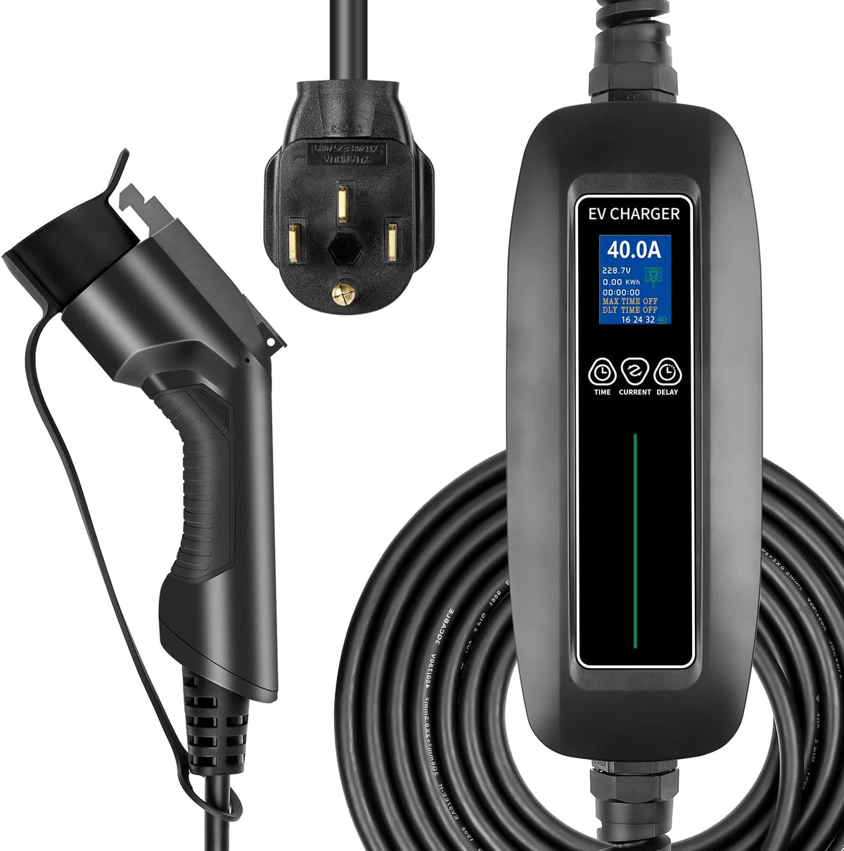 40Amp Level 2 EV Charger SAE J1772 25ft G691929
