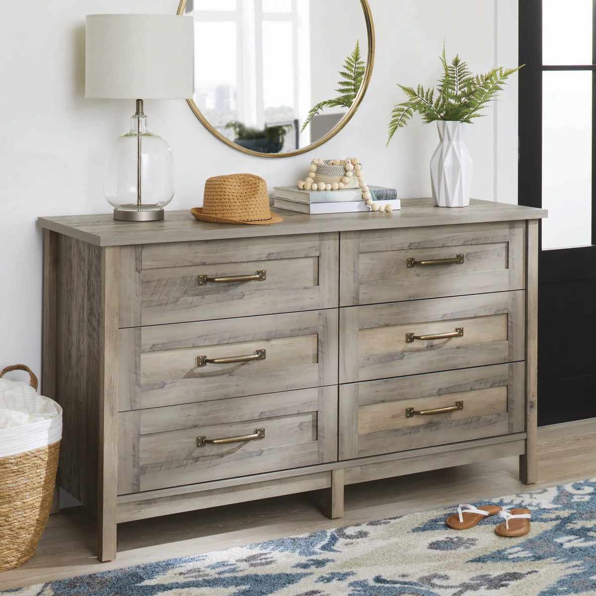 6 Drawer Dresser M87538