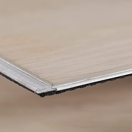 7. 5/16"x48" 5mm Thick Interlocking Click Lock Waterproof Luxury Vinyl Flooring Planks A51923