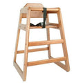 Wooden High Chair Walnut A67376