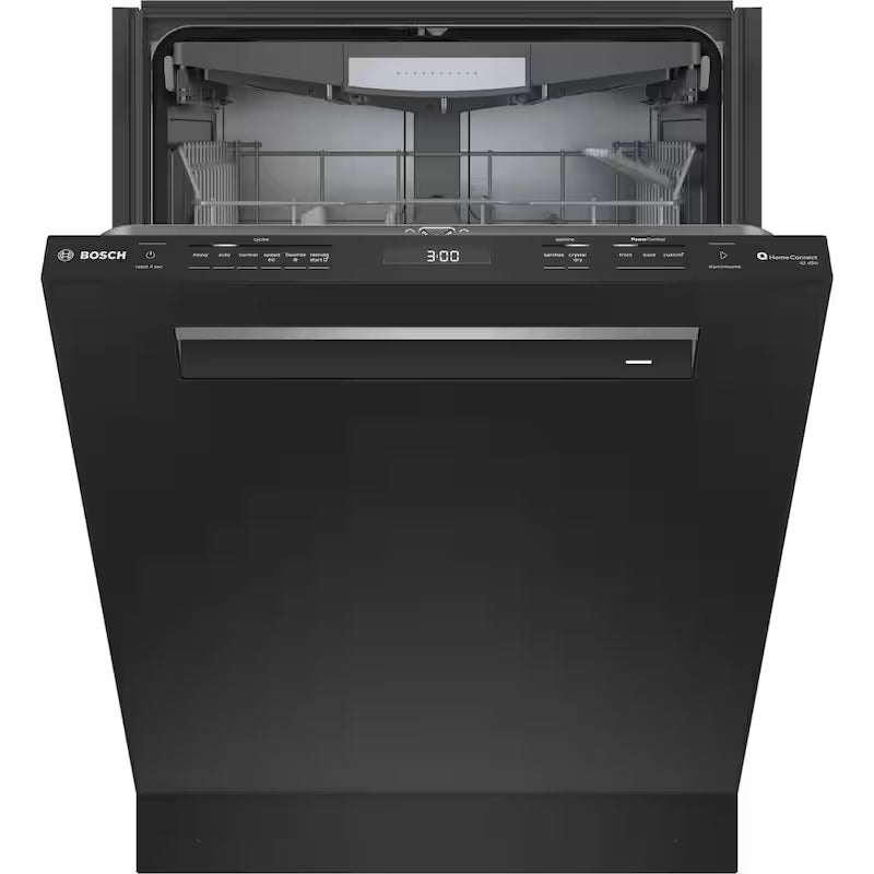 Black 24 in. Tall Tub Dishwasher with Stainless Steel Tub T323252