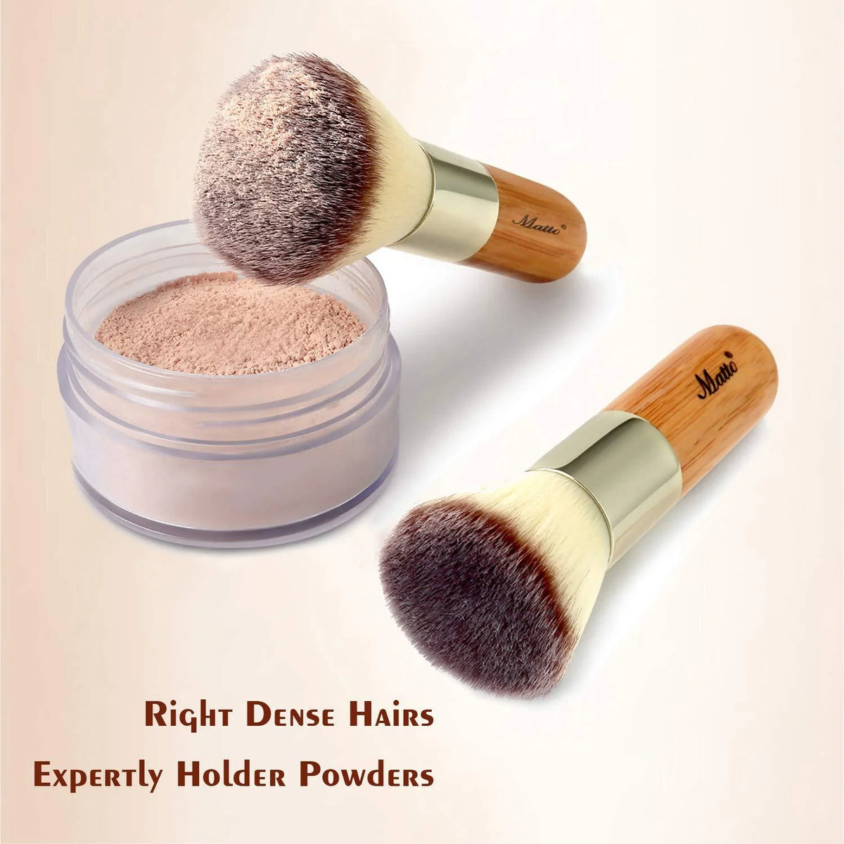 Bamboo Makeup Brush Set 2 Pieces X57359