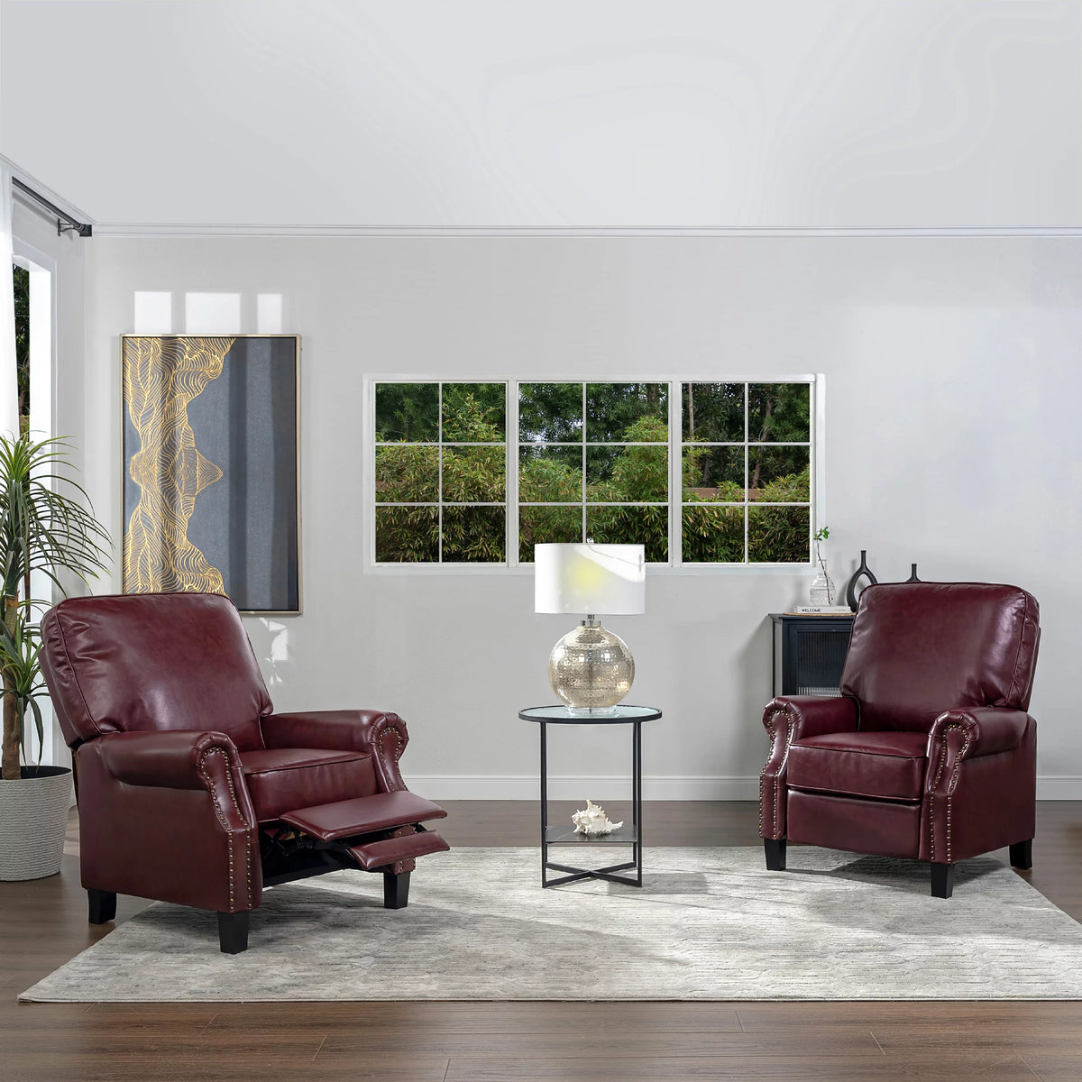 Manual Recliner Accent Chair T241211