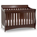 Black Cherry Espresso Convertible Crib K8415