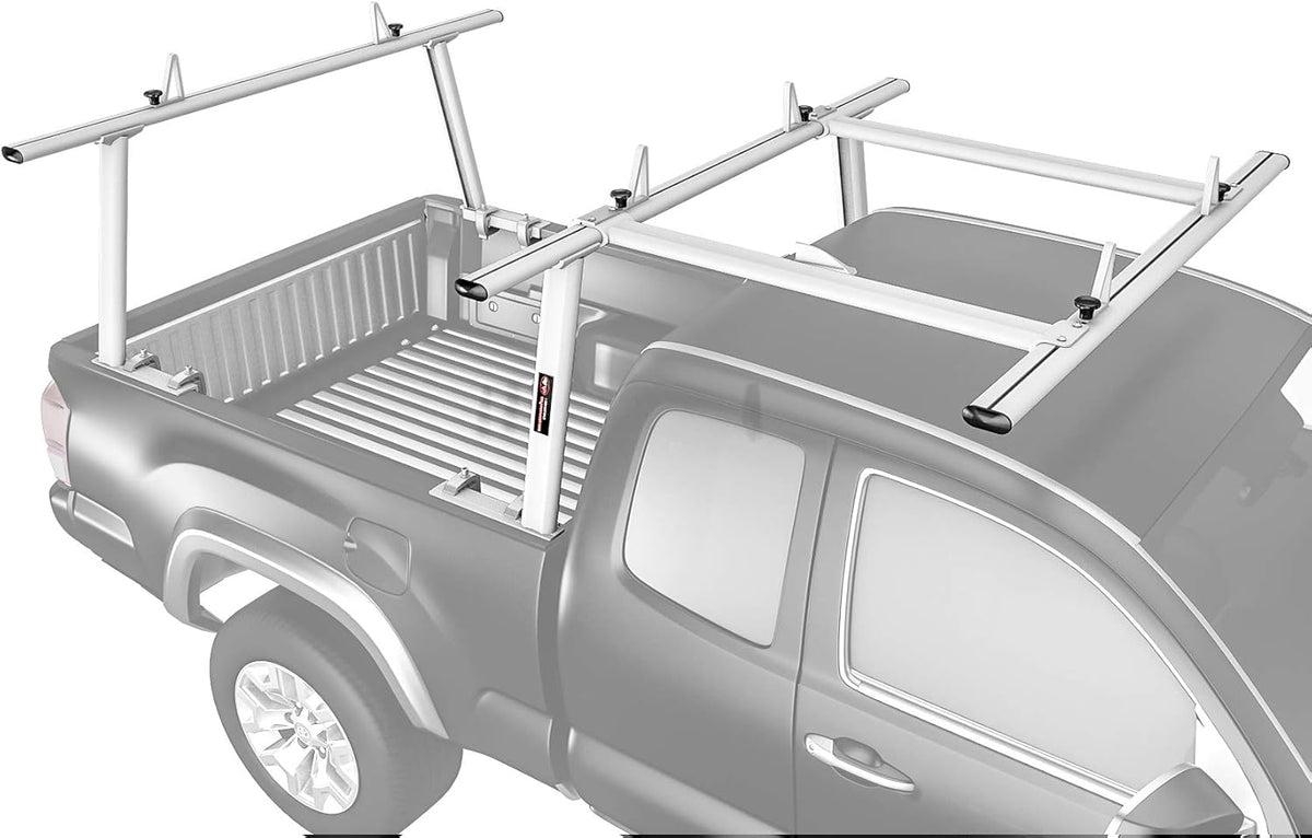 Aluminum Pickup Truck Ladder Rack with Cantilever Extension N50840