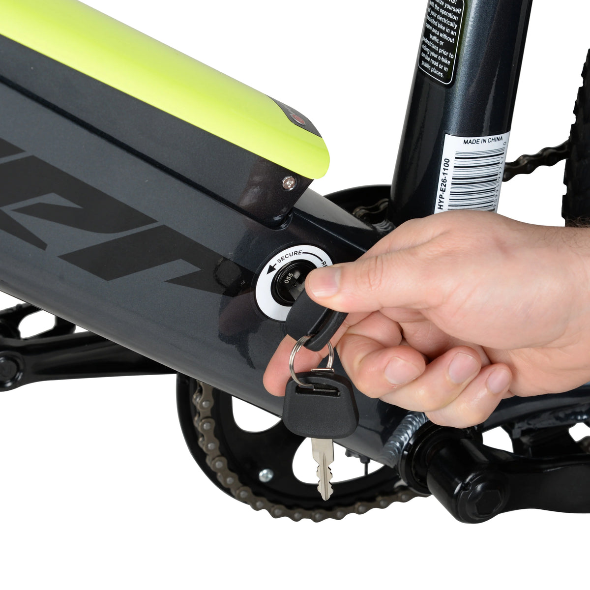 26 36V Electric Mountain Bike Pedal-Assist 250W Black M596992