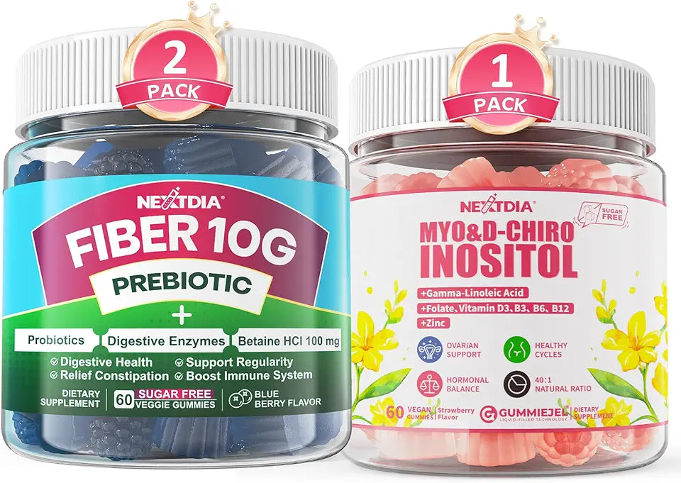 Sugar Free Prebiotic Fiber Supplement Gummies U6822