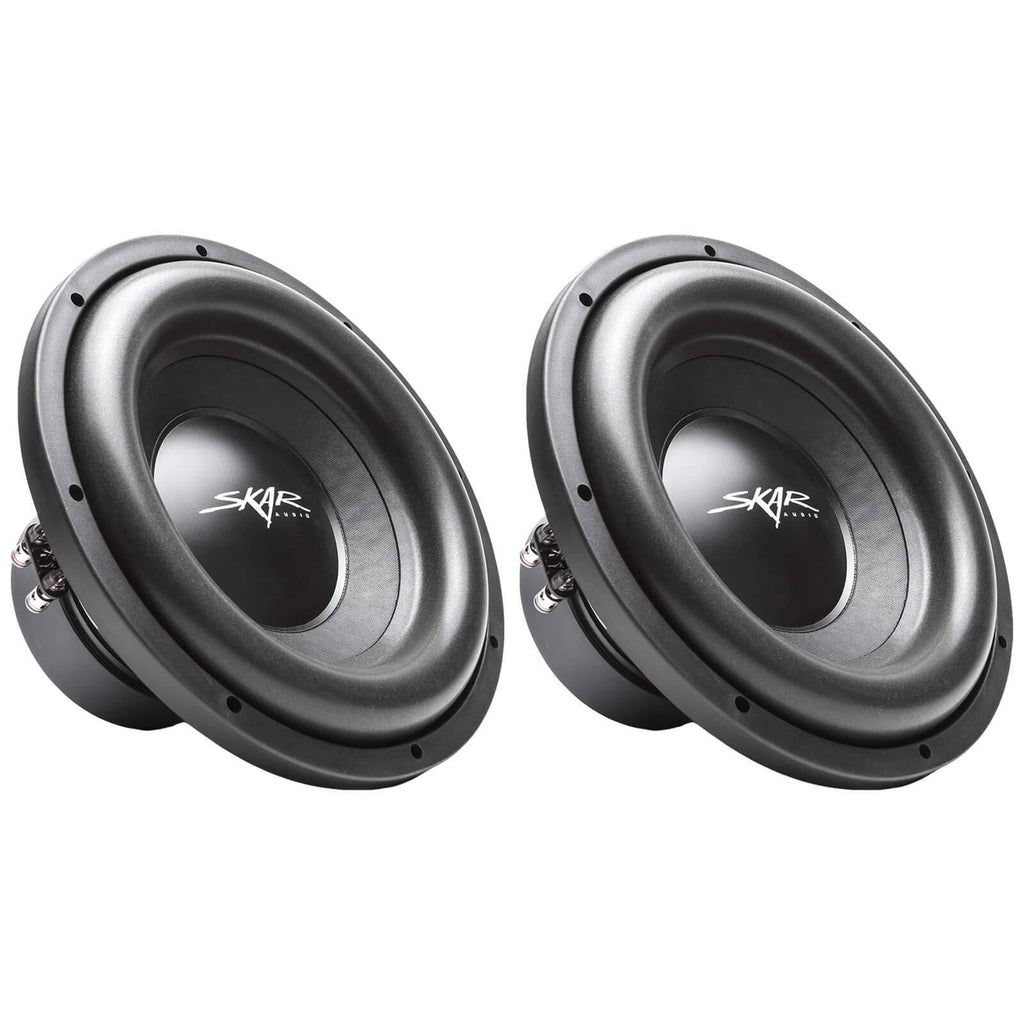 1200W Dual 4 Ohm Car Subwoofers Pair of 2 X3660