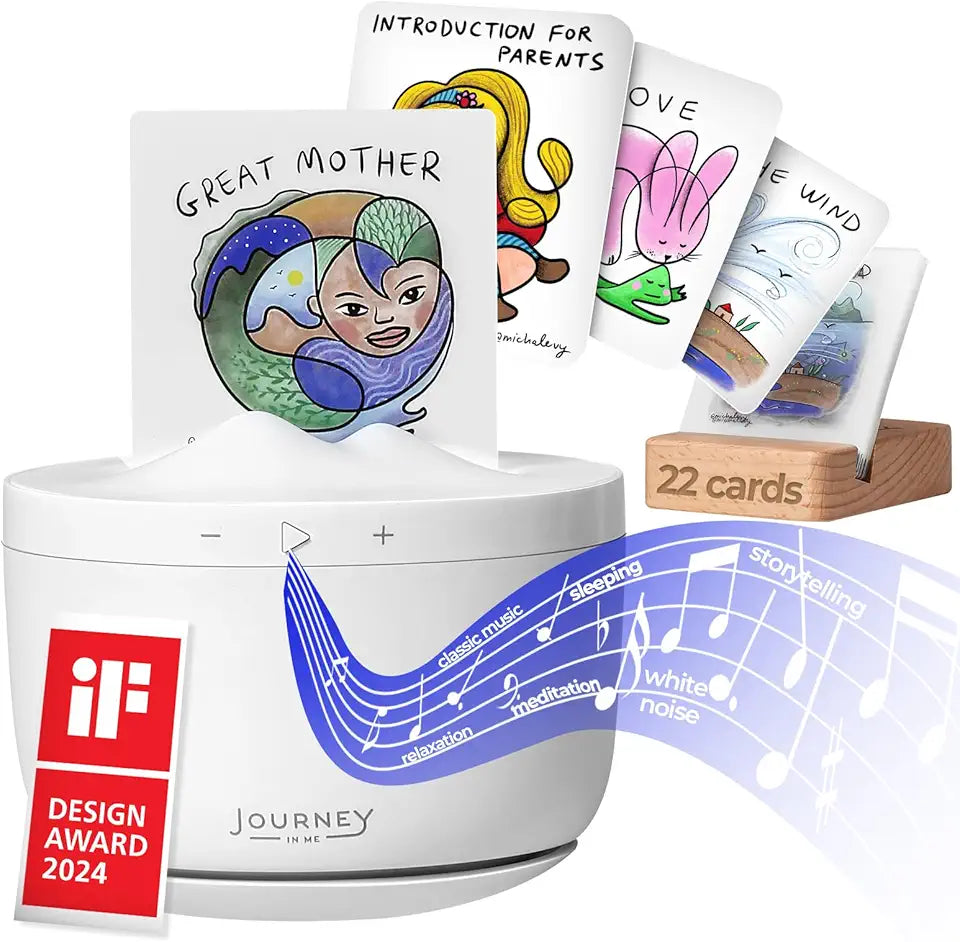 Portable Sound Machine with 12 Mindfulness Audio Cards P343