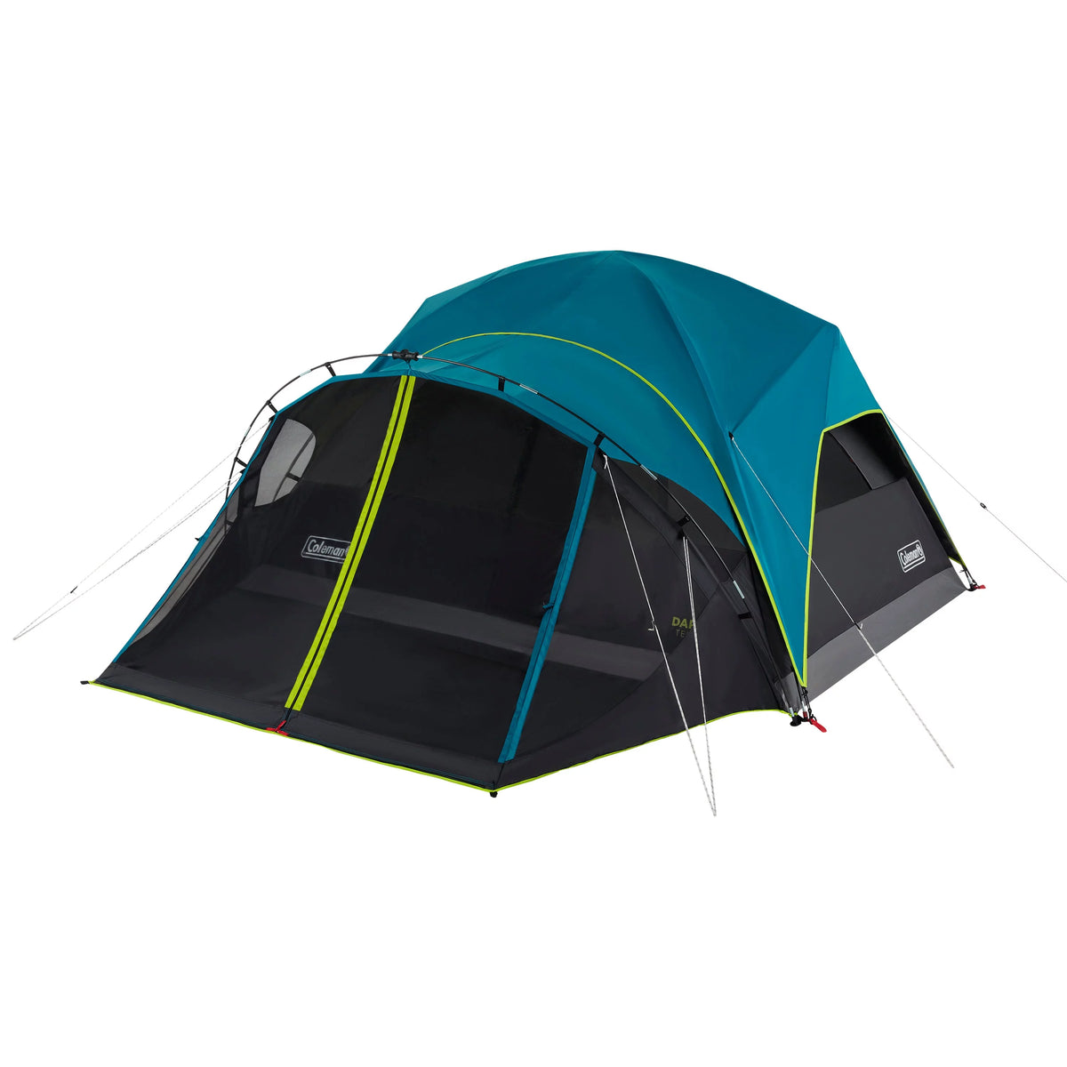 4-Person Dark Room Dome Camping Tent with Screen Room O556507