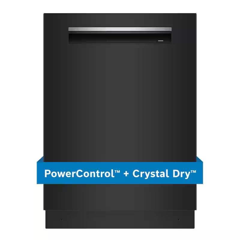 Black 24 in. Tall Tub Dishwasher with Stainless Steel Tub T323252